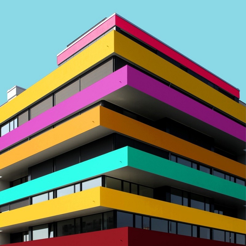 رنگهای نمای ساختمانی