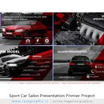 پروژه آماده افترافکت و پریمیر سالن اتومبیل ورزشی – Sport Car Salon Presentation